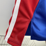 22-23 Pistons ROSE #25 Blue Top Quality Hot Pressing NBA Jersey(V领)