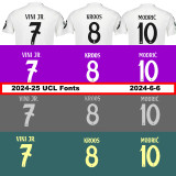 24-25 RMA Black Special Edition Player Version Soccer Jersey *黑神话