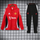 24-25 Man Utd Red Hoodie Tracksuit (卫衣套装)