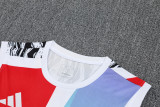 25-26 ARS White Tank top and shorts suit