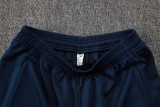 2024 JOM Royal blue Half Pull Tracksuit #2492(半拉链)