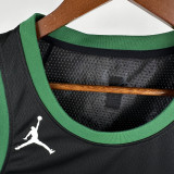 22-23 Celtics PORZINGIS #8 Black Top Quality Hot Pressing NBA Jersey (Trapeze Edition) 飞人版