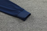 2024 JOM Royal Blue Half Pull Tracksuit #810(半拉链)
