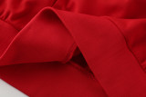 2025 AD Red Commemorative Edition Hoodie Tracksuit (卫衣套装)