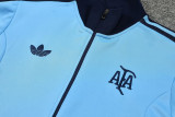 24-25 Argentina Lake blue Jacket Tracksuit