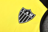 25-26 Atletico Mineiro Yellow Tank top and shorts suit