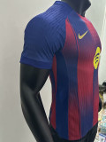 25-26 BAR Red Blue Special Edition Player Version Soccer Jersey