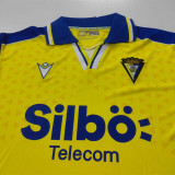 24-25 Cadiz Home Fans Soccer Jersey *带广告