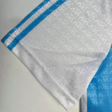1994 Argentina Home Retro Soccer Jersey (钢印纹）