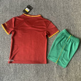 2000 Portugal Home Kids Retro Soccer Jersey