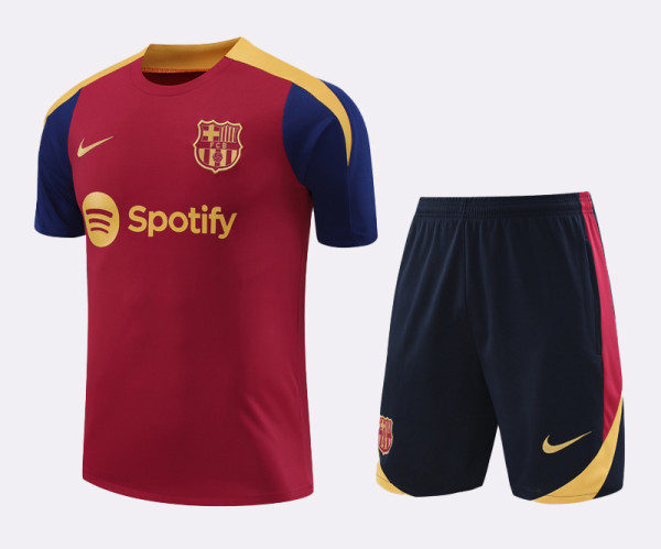 24-25 BAR Red Training Short Suit