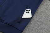 2024 NK Royal blue Jacket Tracksuit #2306(深蓝袖)
