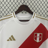 24-25 Peru Home Fans Soccer Jersey
