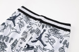 C2441 Jordan White Casual Short Pants