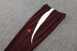 24-25 Bayern Deep Red Half Pull Tracksuit (半拉链)