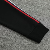 24-25 Man Utd Black Jacket Tracksuit