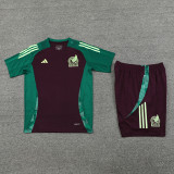 24-25 Mexico Maroon Training Short Suit