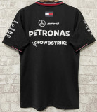 2024 F1 Formula One Mercedes Black Racing Suit(圆领)