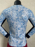 24-25 Portugal Away Long Sleeve Player Version Soccer Jersey (长袖球员)
