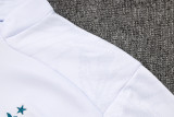 24-25 Marseille White Half Pull Tracksuit (半拉链)