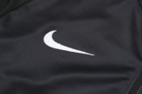 2024 NK Black Half Pull Tracksuit (半拉链)