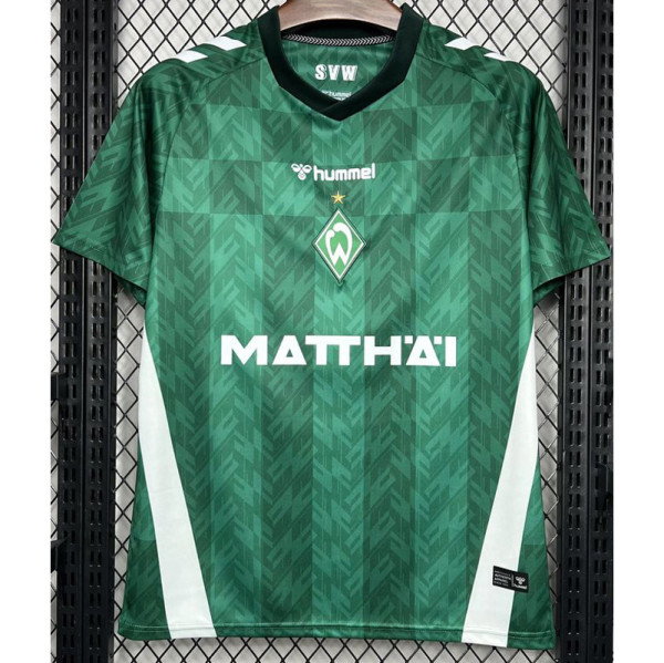 24-25 Werder Bremen Home Fans Soccer Jersey