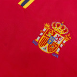 2000 Spain Home Retro Soccer Jersey