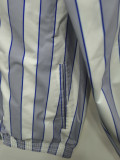 24-25 EVE Grey & White Double Sided Windbreaker (双面风衣)