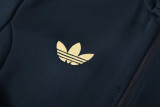 24-25 Colombia Black Jacket Tracksuit
