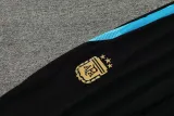 24-25 Argentina Earthy Yellow Kids Half Pull Tracksuit (童装)(半拉链)