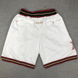 76ERS White City Edition Top Quality NBA Pocket Pants #76人队