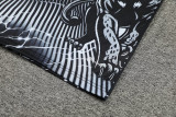 24-25 RMA Black white Tank top and shorts suit *豹黑灰