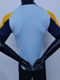 24-25 RMA Grey Blue Player Version Training shirts