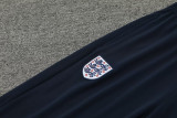 24-25 England Royal Blue Kids Half Pull Tracksuit (童装)(半拉链)