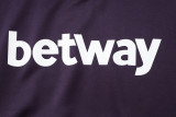 24-25 West Ham Purple Half Pull Tracksuit (半拉链)