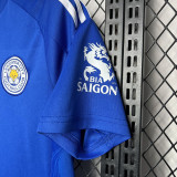 24-25 Leicester City Home Fans Soccer Jersey