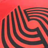 22-23 TRAIL BLAZERS LILLARD #0 Red Top Quality Hot Pressing NBA Jersey (Trapeze Edition)