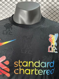 24-25 LIV Black Casual style Player Version Training shirts