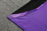 24-25 Germany Purple Kids Half Pull Tracksuit (童装)(半拉链)