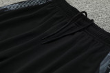 24-25 Al-Nassr Black Half Pull Tracksuit (半拉链)