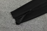2024 JOM Black Green Half Pull Tracksuit #810(半拉链)
