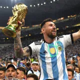 22-23 Argentina Home 3 Stars Player Version Soccer Jersey (三星)