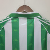 1995-1997 Real Betis Home Long sleeve Retro soccer jersey (长袖)
