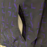 23-24 RMA Black & Blue Double Sided Windbreaker (双面风衣)