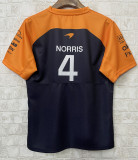 2025 McLaren NORRIS #4 Black Racing Suit (圆领)