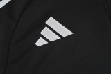 2024 AD Black Half Pull Tracksuit (半拉链)