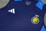 24-25 AL-Nassr Royal Blue Tank top and shorts suit