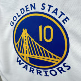 22-23 WARRIORS BUTLERIII #10 White Top Quality Hot Pressing NBA Jersey (V领)