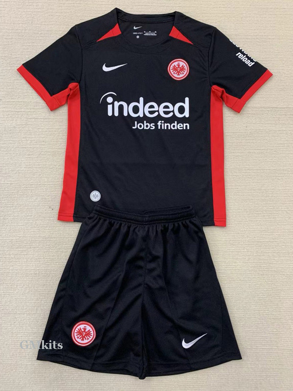 24-25 Frankfurt Away Kids Soccer Jersey