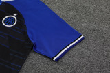24-25 INT Blue-Black Training Short Suit (条纹)